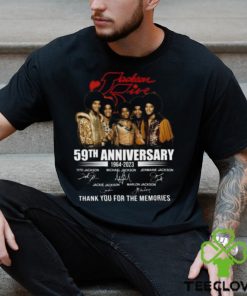 The Jackson 5 59th Anniversary 1964 – 2023 Thank You For The Memories Unisex T Shirt