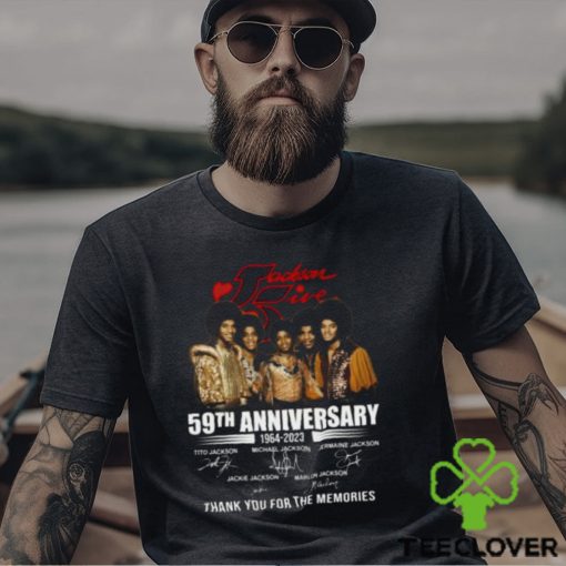 The Jackson 5 59th Anniversary 1964 – 2023 Thank You For The Memories Unisex T Shirt