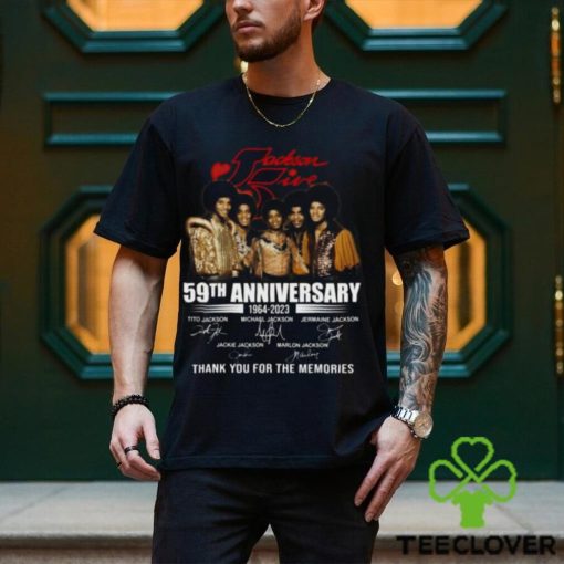 The Jackson 5 59th Anniversary 1964 – 2023 Thank You For The Memories Unisex T Shirt
