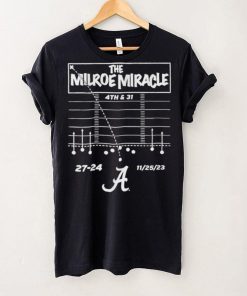 The Jalen Milroe Miracle Alabama Crimson Tide Football hoodie, sweater, longsleeve, shirt v-neck, t-shirt