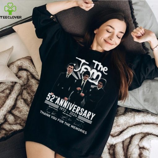 The Jam 52nd Anniversary 1972 – 2024 Thank You For The Memories T Shirt