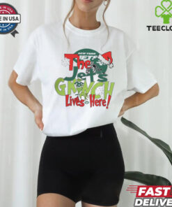 The Jets Grinch Lives Here Christmas Shirt