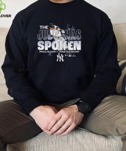 The Judge Has Spoken Single Season Al Home Run Record Signature Shirt