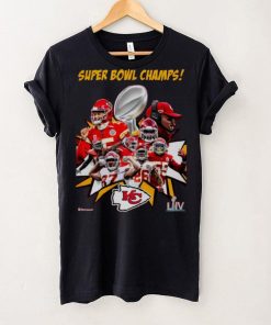 The Kansas City Chiefs Super Bowl Champs graphic shirt
