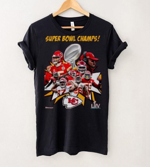 The Kansas City Chiefs Super Bowl Champs graphic shirt