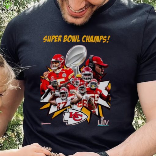 The Kansas City Chiefs Super Bowl Champs graphic shirt