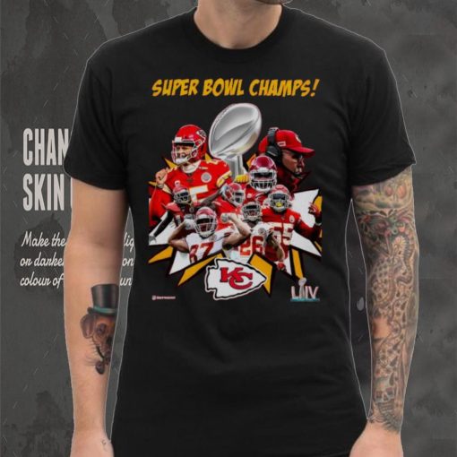 The Kansas City Chiefs Super Bowl Champs graphic shirt