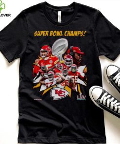 The Kansas City Chiefs Super Bowl Champs graphic shirt