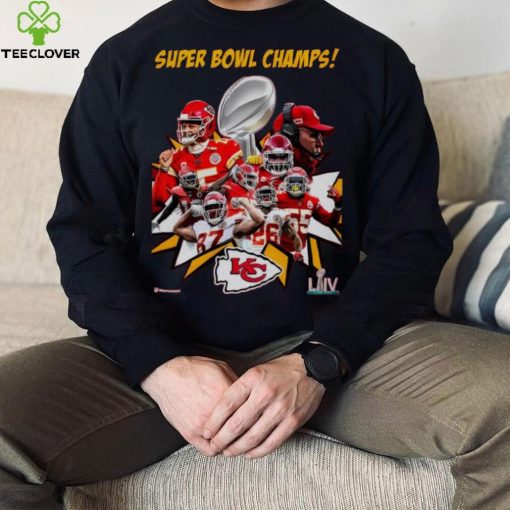 The Kansas City Chiefs Super Bowl Champs graphic shirt