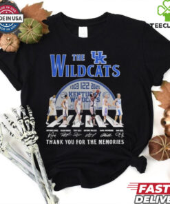 The Kentucky Wildcats 122TH Thank You For The Memories 2025 T Shirts