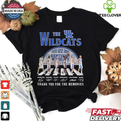 The Kentucky Wildcats 122TH Thank You For The Memories 2025 T Shirts