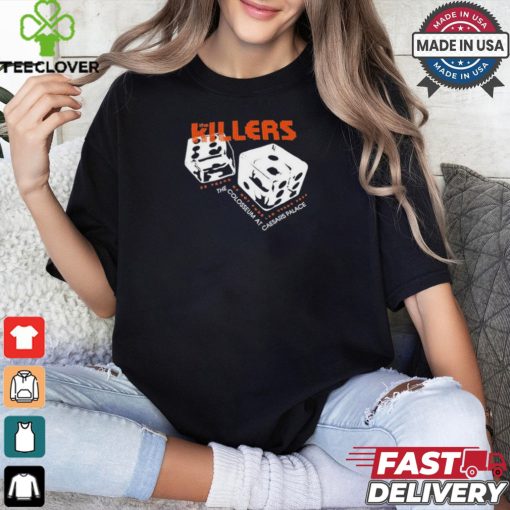 The Killers 20 Years Of Hot Fuss The Colosseum At Caesars Palace 20 Years Of Hot Fuss Las Vegas 2024 Dice T shirts