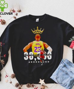 The King LeBron James points shirt