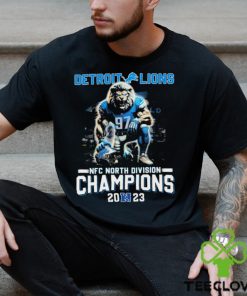 The King Lions Detroit Lions 2023 NFC North Division Champions Shirt