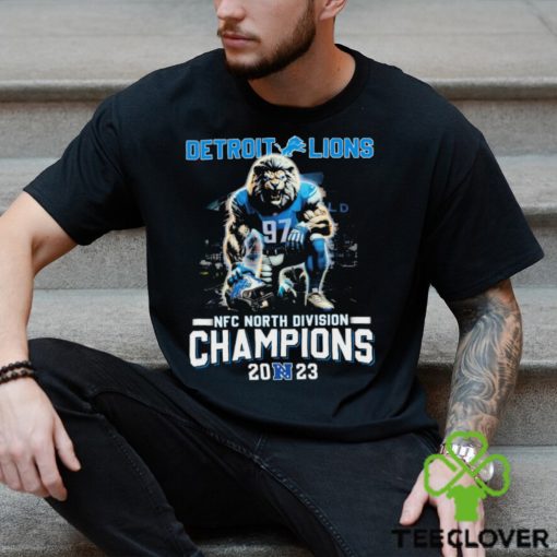 The King Lions Detroit Lions 2023 NFC North Division Champions Shirt