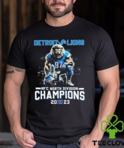 The King Lions Detroit Lions 2023 NFC North Division Champions Shirt