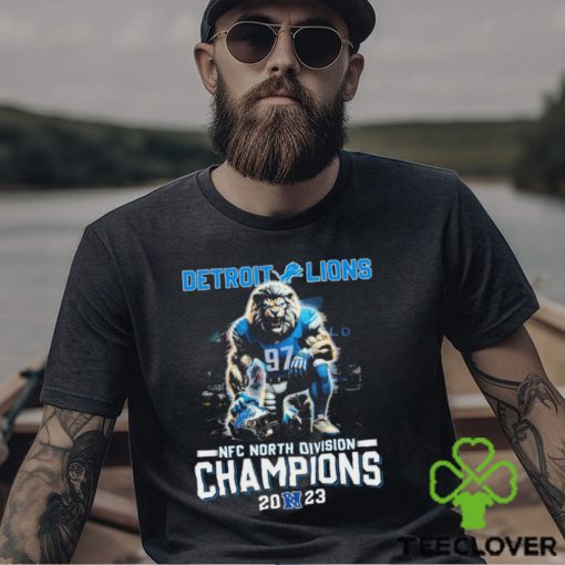 The King Lions Detroit Lions 2023 NFC North Division Champions Shirt