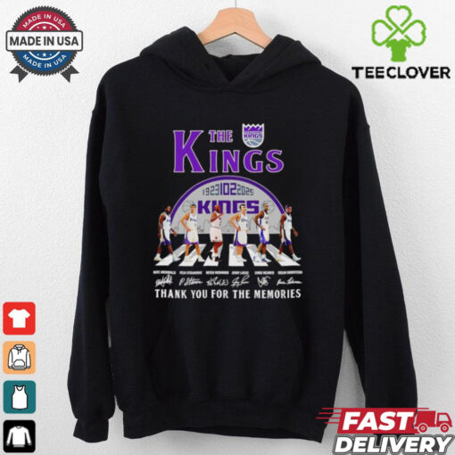 The Kings 1923 2025 thank you for the memories shirt