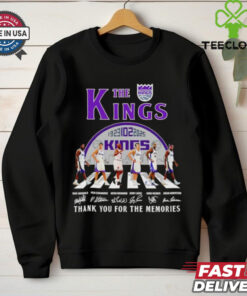 The Kings 1923 2025 thank you for the memories shirt
