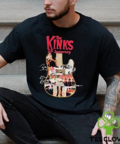 The Kinks 60th Anniversary Collection Signatures shirt