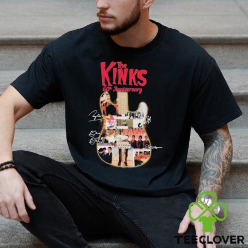 The Kinks 60th Anniversary Collection Signatures hoodie, sweater, longsleeve, shirt v-neck, t-shirt