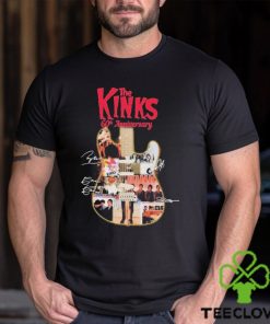 The Kinks 60th Anniversary Collection Signatures hoodie, sweater, longsleeve, shirt v-neck, t-shirt