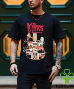 The Kinks 60th Anniversary Collection Signatures hoodie, sweater, longsleeve, shirt v-neck, t-shirt