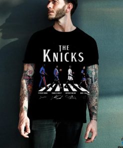 The Knicks Abbey Road Patrick Ewing Charles Oakley Anthony Mason And John Starks Signatures Shirt 3 The Knicks Abbey Road Patrick Ewing Charles Oakley Anthony Mason And John Starks Signatures Shirt