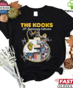 The Kooks 20th Anniversary Collection Signatures T Shirt