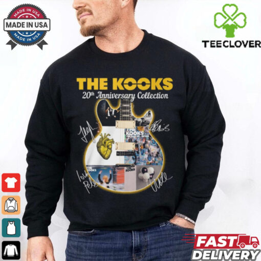 The Kooks 20th Anniversary Collection Signatures T Shirt