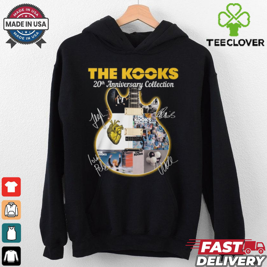 The Kooks 20th Anniversary Collection Signatures T Shirt The Kooks 20th Anniversary Collection Signatures T Shirt