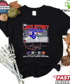 The Lake Effect Lateral 2024 AFC East Division Champions shirt