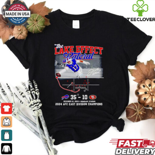 The Lake Effect Lateral 2024 AFC East Division Champions shirt