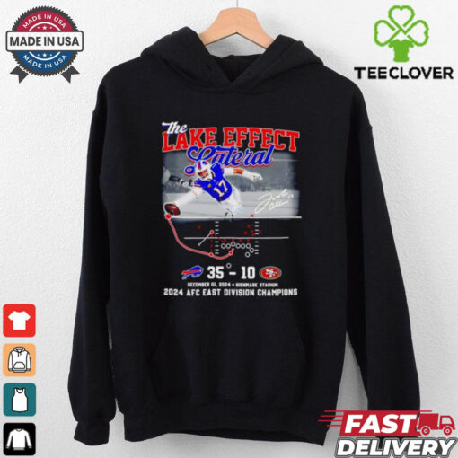 The Lake Effect Lateral 2024 AFC East Division Champions shirt