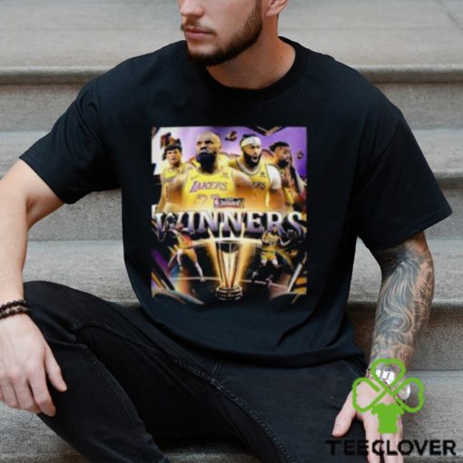 The Lakers Win The First Ever NBA In Season Tournament Championship Champions Classic T Shirt
