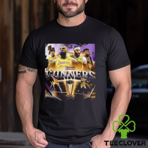 The Lakers Win The First Ever NBA In Season Tournament Championship Champions Classic T Shirt