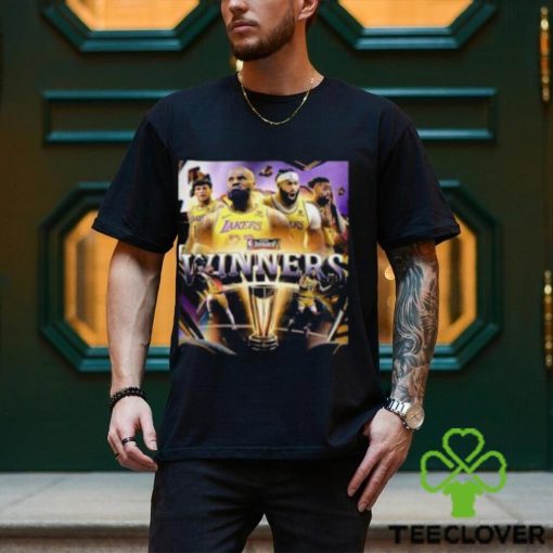 The Lakers Win The First Ever NBA In Season Tournament Championship Champions Classic T Shirt