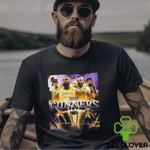 The Lakers Win The First Ever NBA In Season Tournament Championship Champions Classic T Shirt