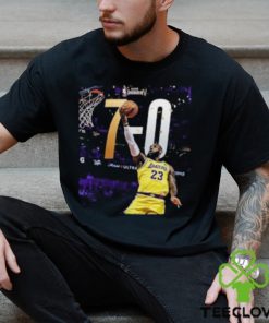 The Lakers With 7 0 Went Undefeated Throughout The Entire NBA In Season Tournament Classic T Shirt