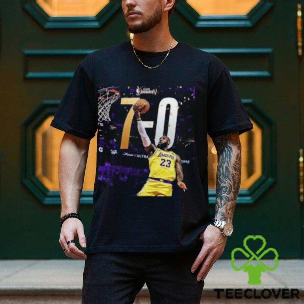 The Lakers With 7 0 Went Undefeated Throughout The Entire NBA In Season Tournament Classic T Shirt The Lakers With 7 0 Went Undefeated Throughout The Entire NBA In Season Tournament Classic T Shirt