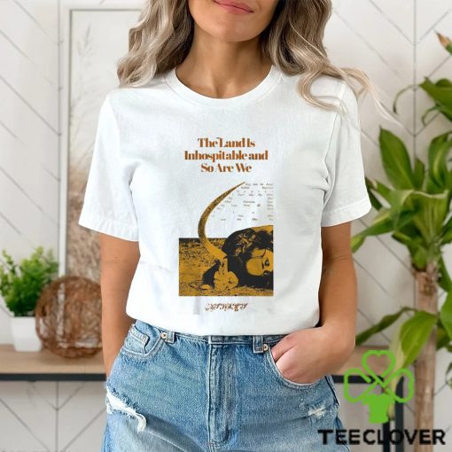 The Land Is Inhospitable And So Are We Tracklist Retro Aesthetic Shirt Mitski Hoodie T Shirt