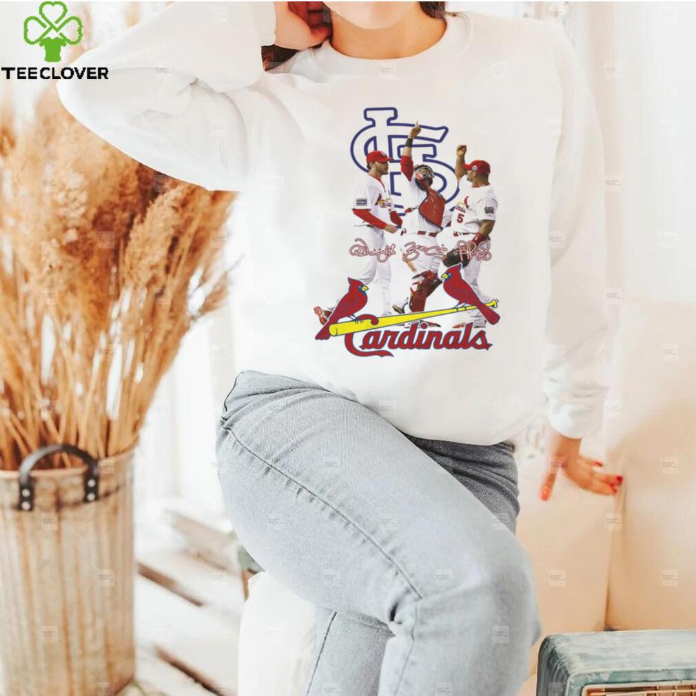 The Last Dance Cardinals Molina Wainwright And Pujols Unisex Shirt The Last Dance Cardinals Molina Wainwright And Pujols Unisex Shirt