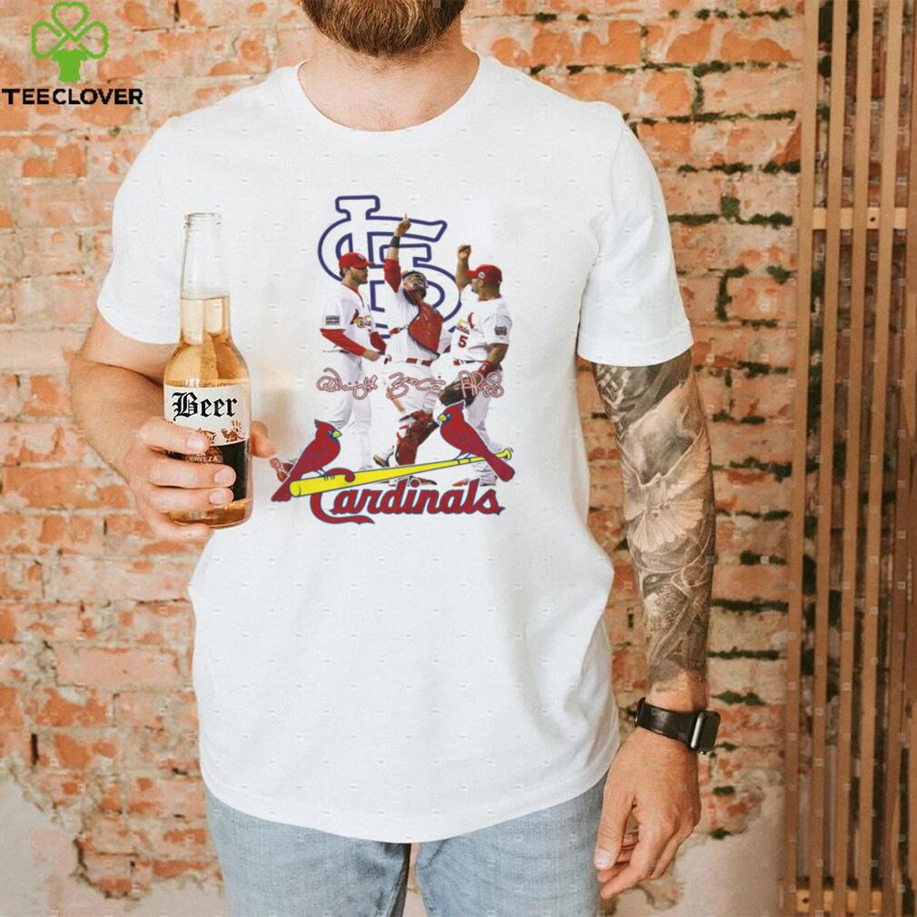 The Last Dance Cardinals Molina Wainwright And Pujols Unisex Shirt The Last Dance Cardinals Molina Wainwright And Pujols Unisex Shirt