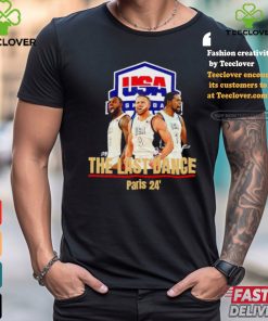 The Last Dance James Curry Durant The Last Dance Basketball Olympics Paris 2024 shirt