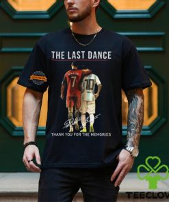 The Last Dance Messi & Ronaldo Thank You For The Memories T Shirt