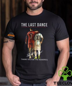 The Last Dance Messi & Ronaldo Thank You For The Memories T Shirt