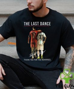 The Last Dance Messi & Ronaldo Thank You For The Memories T Shirt