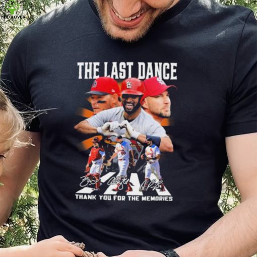 The Last Dance Signature Thank You For The Memories Shirt