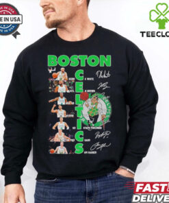 The Legend Boston Celtics players names and signatures shirt 1 The Legend Boston Celtics players names and signatures shirt