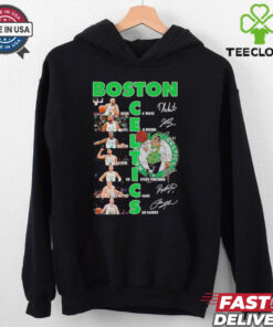 The Legend Boston Celtics players names and signatures shirt 2 The Legend Boston Celtics players names and signatures shirt